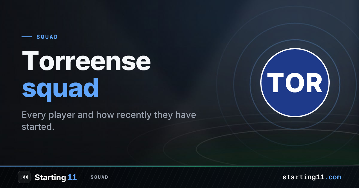 Torreense Squad 2026/27: Roster, Numbers & Stats